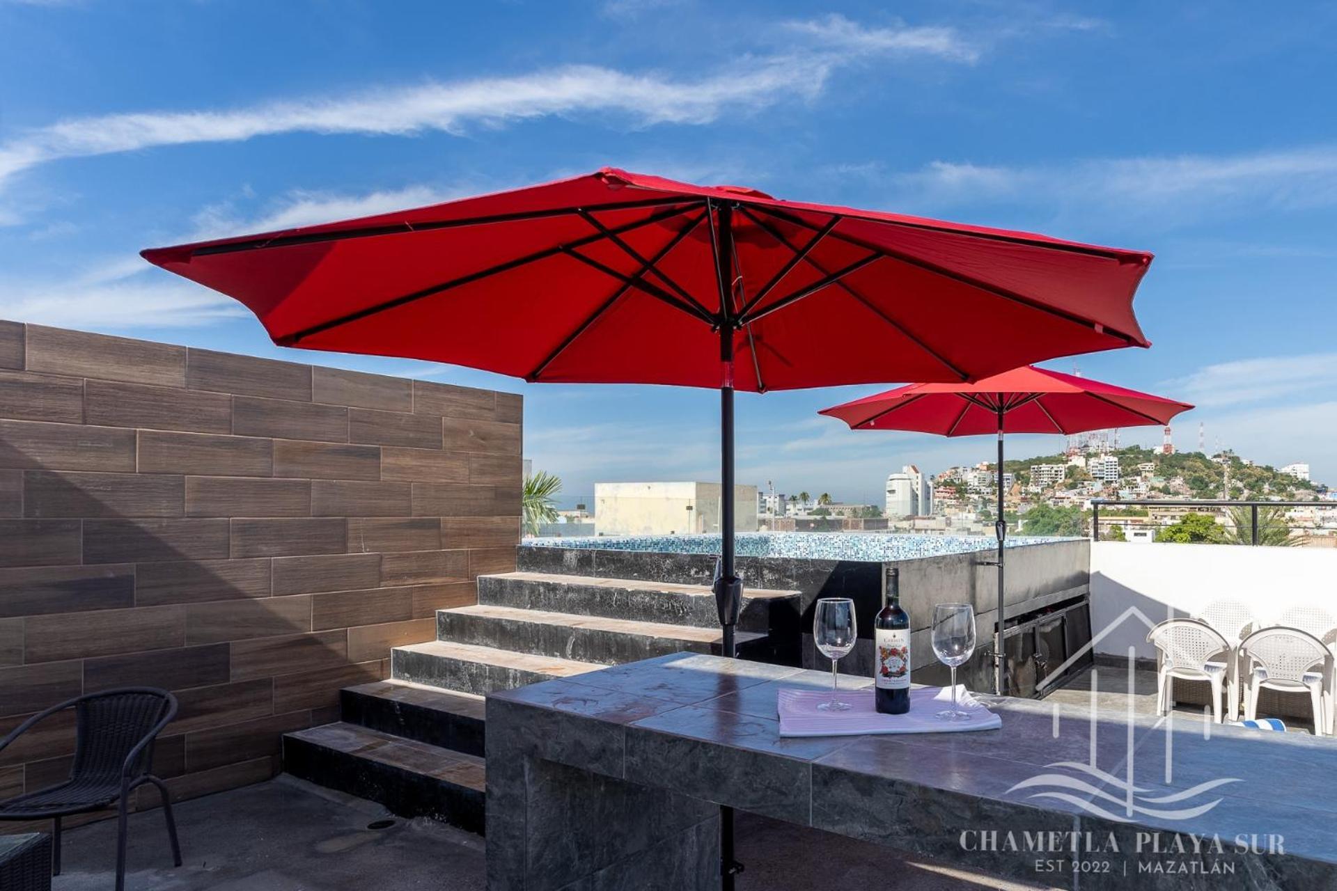 New & Comfy, 5 Star Area, Walk 2 Beach, Pool, Views, King Bed Mazatlan Exterior photo